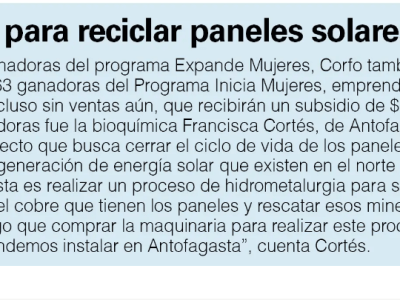 Dándole una segunda vida a los paneles&nbsp;solares